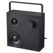 VAPPEBY Bluetooth zvočnik, črna/3. gen, 20x20 cm