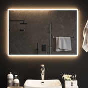 vidaXL LED kupaonsko ogledalo 90x60 cm