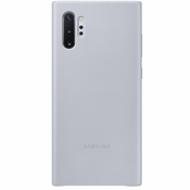 SAMSUNG original usnjen ovitek EF-VN975LJE za SAMSUNG Galaxy Note 10 Plus N975 - zaščita zadnjega dela - siva