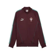 PUMA Portugal KING Anthem Jacket Men, Football, Ruby Shimmer/Sea Glass, XL