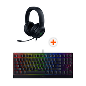 Gaming set Razer - BlackWidow V3 TKL + Kraken V3 X USB
