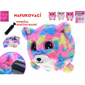 Napihljive živali 23 cm s črpalko - mešanica barv (temno roza, svetlo roza, mavrična mešanica, pastelna mešanica)