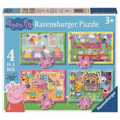Peppa Pig Puzzle 4 v 1