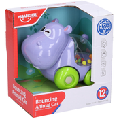 Hippo zvecka na kotacima 11 cm