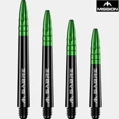 Trupi za pikado puščice/MISSION/SABRE/Shafts/Green