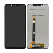 Nokia 8.1 (Nokia X7) - LCD zaslon + steklo na dotik (Black) TFT