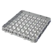Nastavek košare half drop 500x500 mm siv, model E2, Cambro, število predelkov: 49 (7x7), mere predelka: 62x62 mm, svetlo siv, 499x499x(V)51 mm