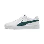 PUMA Court Classic Clean Sneakers Unisex, Shoes, White/Varsity Green, 37.5