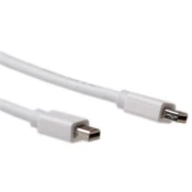 ACT AK3962 Mini DisplayPort kabel moški-moški 3 m bel