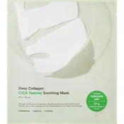 Sungboon Set maski za lice Editor Deep Collagen Cica Teatree Soothing Mask, 4 komada