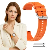 Pašček za Huawei Watch GT4/GT5/GT6 41 mm, pašček 18 mm, BARVE oranžne barve
