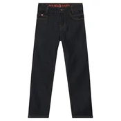 HUGO Jeans hlače G00983 S Mornarsko modra Regular Fit