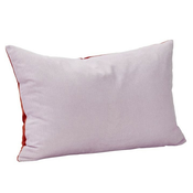 Dekorativni cushion DUO Hübsch 40 x 60 cm ljubicasta/crvena