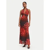 Bardot Poletna obleka Elera 60489DB1 Rdeča Regular Fit
