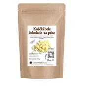 KOŠČKI BELE ČOKOLADE ZA PEKO GOURMETSHOP