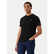 Lacoste Majica TH0003 Črna Regular Fit