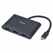 i-tec USB / HDMI Adapter [1x USB 3.1 muški konektor AC - 4x Ženski konektor USB 3.0 tipa A, Ženski konektor HDMI, Ženski konektor USB-