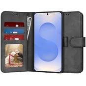 Etui Techsuit Diary Book za Samsung Galaxy S25 - črn