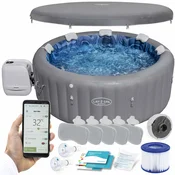 Nafukovite SPA Lay-Z Santorini Pro 7 osoba Bestway 6001T