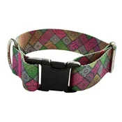 Ovratnica za psa, širine 4 cm, z azteško zaponko, zapenjanje Ovratnica za psa, širine 4 cm, z azteško zaponko, zapenjanje M: 30-45 cm