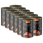 Konzerva Piper Cat Adult z račjim mesom 12 x 400 g