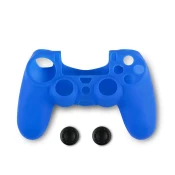 Spartan Gear Controller Silicon Skin Cover & Thumb Grips Blue