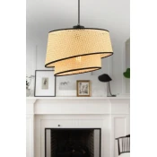 Opviq Luster Barette Hazeran, 32x32cm, Bež-crni