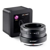 K&F High Precision Lens Adapter, Anti reflection, T2-NIK Z