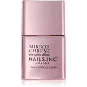 Nails Inc. Mirror Chrome lak za nohte z visokim sijajem odtenek Youre being Chromatic 14 ml