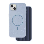 Silikonski ovitek Glitter z MagSafe za iPhone 13 6.1 - moder