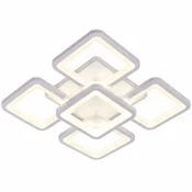 LAMPA ATL ZD214B LED stropna svetilka RGB, 80W, bela + daljinec + aplikacija