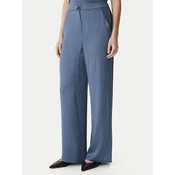 Marella Hlače iz tkanine Robinia2 2615131281 Mornarsko modra Straight Fit