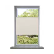 VIDAXL plise zavesa (40x100cm), bež
