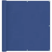 Vidaxl Balconska mreža Pravokotna 110 x 800 cm Oxford tkanina Modra