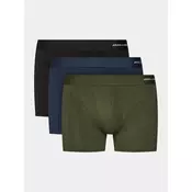 JACK & JONES Boksarice temno modra / temno zelena / črna