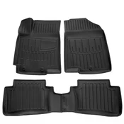 Rubber car mats Hyundai Accent 2010-2017