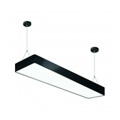 Ideus LED viseča svetilka črna 24W 4100K FLARA 03632