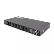 SMART PDU Power Strip 1U, IEC320 C20 16A/250V power socket, 12x C13 sockets, 16A