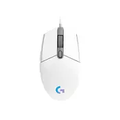 LOGITECH G203 LIGHTSYNC ge?merski miš - BELI
