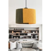 Opviq Luster Cane, 30x30cm, Žuto-zeleni