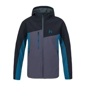 Mens softshell jacket Hannah CARSTEN II anthracite/sailor blue