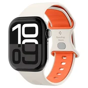 Silikonski pas Spigen Nano Pop (AMP09324) za Apple Watch (38/40/41/42mm) - orange beige