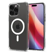 Spigen Crystal Hybrid MagSafe, white - iPhone 16 Pro Max