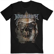 Megadeth Majica Youthanasia Ripped Thru Unisex Black S
