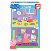 Peppa Pig puzzle 2x20pcs