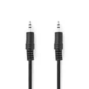 NEDIS AUX Kabel | 3.5 mm m – 3.5 mm m | 5.0 m | Crni