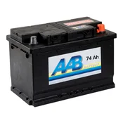 Car Battery AAB 74Ah, 12V, 680A