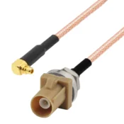 shumee Pigtail FAKRA CODE I BH vtič/MMCX RA vtič 10 cm