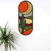Aberto Design Zidna dekoracija ART059, 53x22x2 cm, Šarena