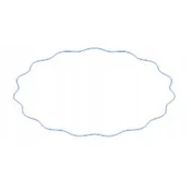 shumee Etiketa za kozarec 5,5x3 cm za marmelado 80 kosov, bela mat